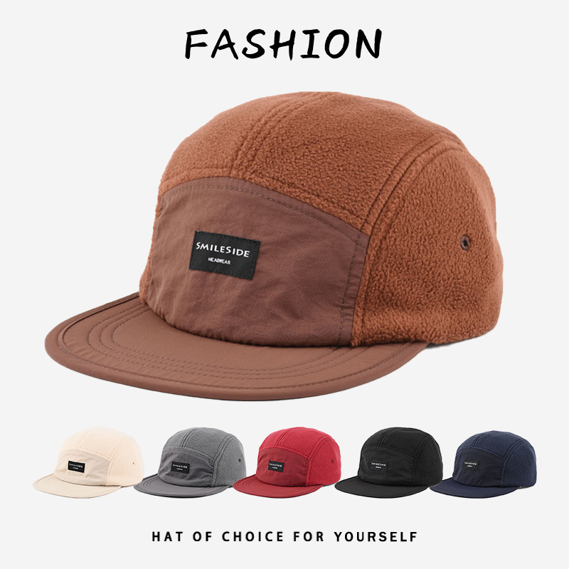 Corduroy Cap 5 Panel - Casquettes de baseball décontractées unisexe en