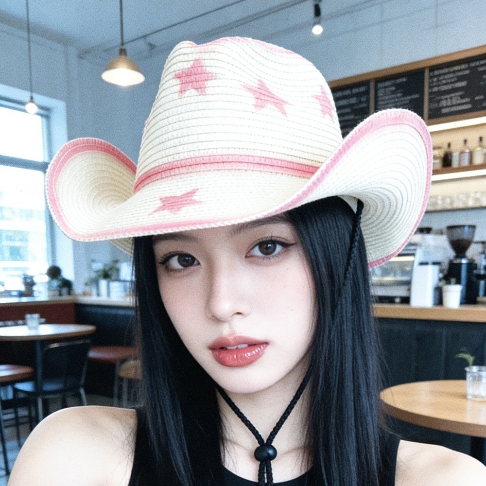 Chapeau de cowboy respirant à  - Cowboy Hat Straw avis et prix